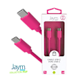 Pikkukuva 3 / 6: USB-C - USB-C 3A Lataus ja Synkronointi POP-kokoelma 1,5 m Jaym Rose Rosa