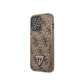 Miniatyrbillede 1 af 3: Etui til Apple iPhone 14 Pro PU 4G kortholder Guess Brown kastanj