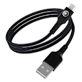 Miniatyrbillede 1 af 5: USB-A til micro-USB ladnings- og dataområde 10.5W 2.1A 1.2m BigBen Connected Sort
