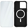Miniatyrbillede 1 af 5: Beskyttelsessæt - Case Mate - iPhone 15 Pro Max - MagSafe-etui - 9H hærdet glas - Stødmodstand 3m Svart
