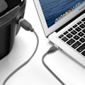 Pikkukuva 3 / 4: USB-A 2.0 - USB-B 2.0 kaapeli - LINQ - 3m - Nopea siirto - Vakaa yhteys - Harmaa