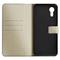 Pikkukuva 2 / 5: Suojakuori Samsung Galaxy Xcover 7 Vintage Design Flip Wallet Goldille Gul