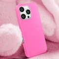 Miniatyrbillede 3 af 6: Coque til iPhone 16 Pro Semi-rigid Soft-touch Anti-fingeraftryk Fuchsiа Rosa