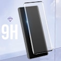 Miniatyrbillede 3 af 5: Beskyttelsesfilm - AVIZAR - Honor Magic 5 Pro - 9H hærdet glas - Buede kanter - Anti-ridse Svart