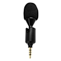 Miniatyrbillede 1 af 5: Lavalier Mikrofon 3,5 mm Jack Omnidirektional Smartphone Forrude Puluz