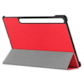 Pikkukuva 2 / 5: Kansi Samsung Galaxy Tab S9:lle - Smart Cover - Punainen - Täysi suoja - Jalustan tuki Röd