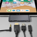 Pikkukuva 4 / 4: Hub Multiportit USB Type C HDMI 4K / USB 3.0 / Type-C / Jack 3.5mm Satechi Harmaa