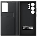 Miniatyrbillede 2 af 6: Samsung S24 Ultra Flip Case Smart View Touch Window Samsung Sort Svart