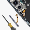 Pikkukuva 3 / 4: Nappi Virtapainike ja Ääni Samsung Galaxy S22 ja S22 Plus Musta Svart