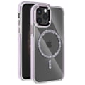 Pikkukuva 1 / 5: Violet Glitter Silicone MagSafe-kuori iPhone 11 Pro Maxille Lila