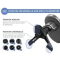 Miniatyrbillede 3 af 3: Biloplader - Force Power - MagSafe - 15W - Overophedningsbeskyttelse - Sort Svart
