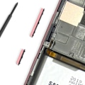 Pikkukuva 4 / 4: Powersalain ja äänenvoimakkuuspainike Samsung Galaxy A51 vaaleanpunainen Rosa