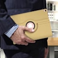 Miniatyrbillede 3 af 4: iPad Air 2019 / Pro 10.5 Etui - Apple - Rotérbar 360° - Guldgrå - Fuld Beskyttelse - Unisex Gult guld