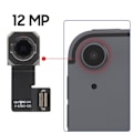 Pikkukuva 3 / 4: Takakamera - AVIZAR - iPad Air 5 (2022) - 12MP - Vaihto - 100% yhteensopiva Svart