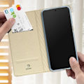 Miniatyrbillede 3 af 5: Etui til Xiaomi Redmi Note 12 4G og 5G - DUX DUCIS - Kortholder Video Support - Gul - Stiv - Mat Gul
