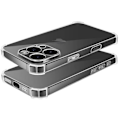 Miniatyrbillede 2 af 5: Coque Antichoc til iPhone 16 Pro Max med Forstærkede Hjørner Mayaxess Transparent Transparent