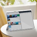 Miniatyrbild 3 av 6: Fodral till Huawei Matepad Pro 13.2 - AVIZAR - Grå - Stöder Videotangentbord Sleep Grå
