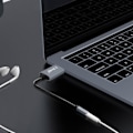 Miniatyrbillede 4 af 4: Audioadapter - LinQ - U3530 - USB til Jack 3.5mm - Lyd- og mikrofonfunktion - Grå