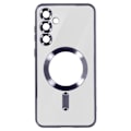 Miniatyrbild 1 av 6: MagSafe Fodral för Samsung S24 Plus i lila Chrome Contour Silikon Lila