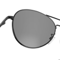 Pikkukuva 5 / 5: Aurinkolasit Aviator CV1684 UV400 Tummat Linssit Musta Svart