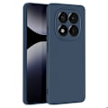 Pikkukuva 4 / 5: Redmi Note 14 Pro ja 14 Pro Plus -puhelimen puolijäykkä Soft-touch Kuori Sininen Yö Blå