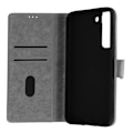 Miniatyrbillede 1 af 5: Samsung Galaxy S22 etui - AVIZAR - Pungcover - Standerfunktion - Grå grå