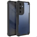 Miniatyrbillede 5 af 5: Coque Antichoc til Samsung Galaxy S25 Mat bagside Anti-fingeraftryk Sort Svart