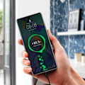 Miniatyrbillede 3 af 4: Forbindelsesledning - Huawei - P30 - Sort - 100% funktionel - CE RoHS certificeret Svart