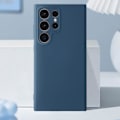 Miniatyrbillede 3 af 6: AVIZAR beskyttelsescover til Samsung Galaxy S24 Ultra - Semi-stiv - Blå - Blød finish Blå