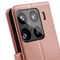 Pikkukuva 4 / 5: Xiaomi 15 Pro - Lompakkotasku, jossa on käsiketju Mayaxess Rose Champagne Rosa