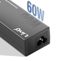 Miniatyrbillede 3 af 5: Lader til bærbar computer - LINQ - AC-6021 - 60W - Stik 5.5 x 2.1mm - Sort Svart