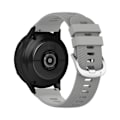 Miniatyrbillede 1 af 5: Rem til Samsung Galaxy Watch Active 2 40mm tekstureret silikonegrå