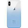 Pikkukuva 1 / 2: Coque - Värilohko - iPhone X/XS - Pehmeä - Suojamuotoilu - Sininen Blå