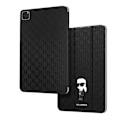 Pikkukuva 1 / 6: Kolmiosainen kotelo iPad Air 4:lle - KARL LAGERFELD - Musta - Moniasentotuki Svart