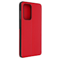 Miniatyrbillede 2 af 5: Clear View Samsung Galaxy A53 5G Case Display Time Stand Video Rød Röd