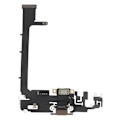 Miniatyrbillede 3 af 4: Opladningsstik - AVIZAR - iPhone 11 Pro Max - Lightning Port - Integreret mikrofon - Guld Gul