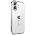 Pikkukuva 2 / 6: iPhone 16 Plus Kansi Kaksoiskerroksinen Putoamissuoja 2.4m GemShell Speck Läpinäkyvä Vit