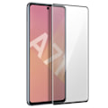 Pikkukuva 2 / 4: Näyttökalvo - AVIZAR - Samsung Galaxy A71 - 9H karkaistu lasi - Erittäin läpinäkyvä - Isku- ja naarmuuntumissuoja Svart