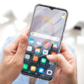 Pikkukuva 4 / 6: Puolikova kotelo Motorola Moto E22:lle ja E22i:lle, jossa on Myway Clear 9H karkaistu lasi näytönsuoja Transparent