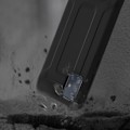 Miniatyrbillede 3 af 4: Etui - AVIZAR - Samsung Galaxy A71 - Stødsikker 1,8 m - Bi-materiale - Sort relief Svart