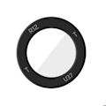Miniatyrbillede 2 af 4: Lins Kamera Ultra vidvinkel til Samsung Galaxy S24 FE Original Samsung Gennemsigtig Vit