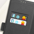 Miniatyrbillede 3 af 5: Etui til Samsung Galaxy S24 FE Med Klap, Kortholder og Video Støtte 3mk Sort Svart