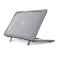Miniatyrbillede 2 af 4: Beskyttelsesskal - AVIZAR - Macbook Pro 16 2019 - Hårdt polycarbonat - Silikone - Grå Grå
