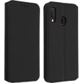 Miniatyrbillede 1 af 4: Hus til Samsung Galaxy A20e - AVIZAR - Folio Etui - Eco-læder - Video Støttefunktion - Sort Svart
