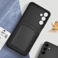 Miniatyrbillede 3 af 6: Etui til Samsung Galaxy A25 5G - AVIZAR - Blød Anti-Fingerprint Card Holder Sort Svart