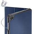 Pikkukuva 4 / 5: Kotelo Samsung Tab A9 Plus Flip Trifold -tukivideolle ja näppäimistölle Midnight Blue Blå