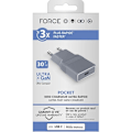 Miniatyrbillede 2 af 2: USB C smartphone oplader Pocket 30W Power Delivery UltraGaN Grå