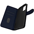 Miniatyrbild 1 av 4: Foliofodral - AVIZAR - Oppo A54 5G och A74 5G - Skyddskort - Videostöd - Ekokläder Midnattsblå