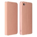 Miniatyrbillede 1 af 4: Housse - Oppo - A3 - Øko-læder - Kortlomme - Støttefunktion - Rosa Rosa