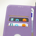 Miniatyrbillede 3 af 6: Etui til Xiaomi Redmi A3 - AVIZAR - Video Support Wallet - Lilla - Glat - Flap Lila